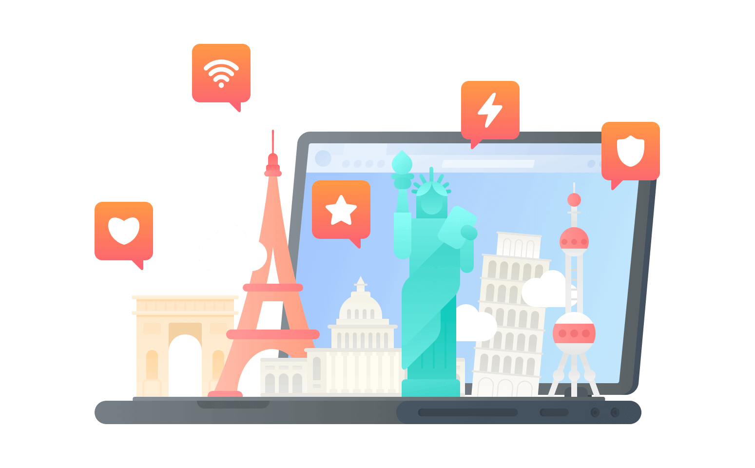 在福克兰连接到中国vpn - 穿回国
